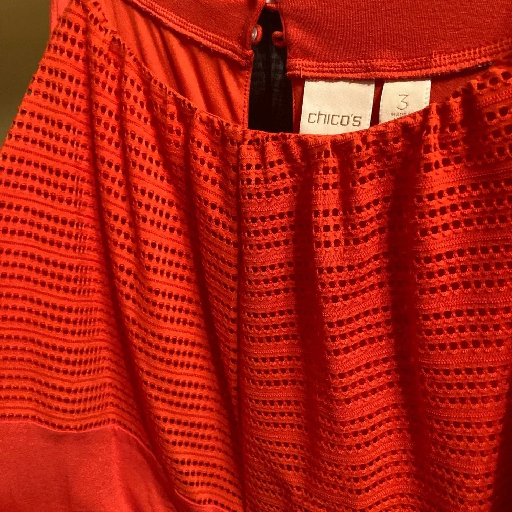 Chico’s size 3 halter maxi dress NWOT - Picture 2 of 9